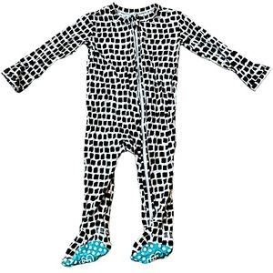 Bums & Roses B&W Footie (formerly Little Bum Bums) 18-24 Mo. NWT